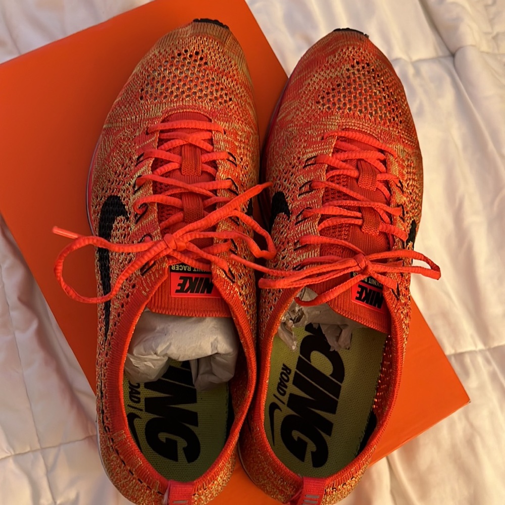 Orange Flyknit Racer - Picture 5 of 7